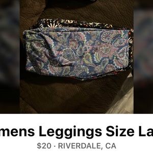 Women’s leggings size l